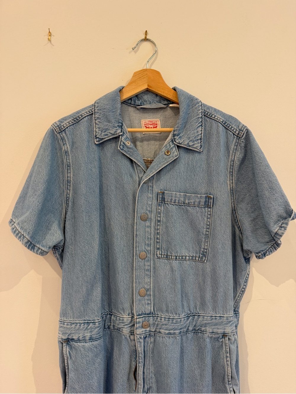 Levi’s Vintage Denim Jumpsuit, short sleeve